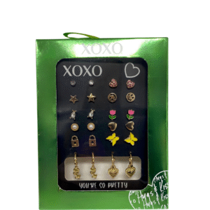 Set de Aretes XOXO