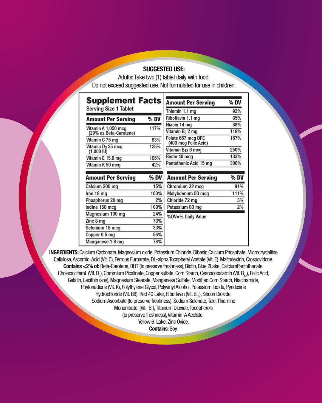 Centrum Women, Multivitamínico, 100ct - Imagen 2
