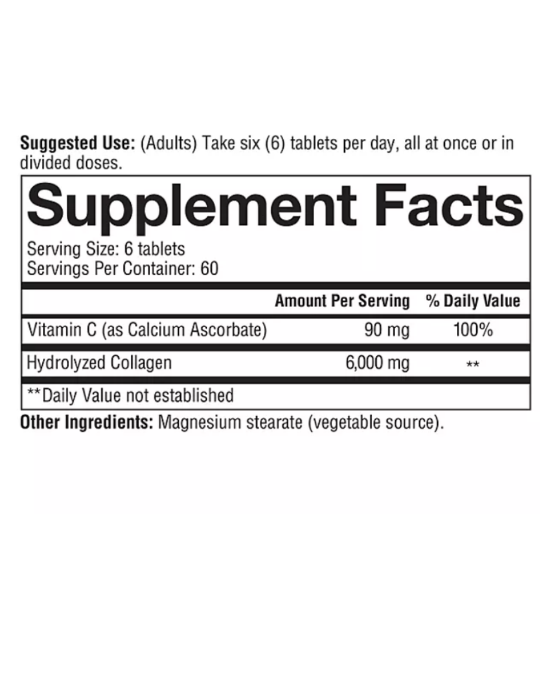 Colágeno, 6.000mg, 360ct, Youtheory - Imagen 2