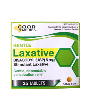 Laxative, 5mg, 25ct, Good Remedies